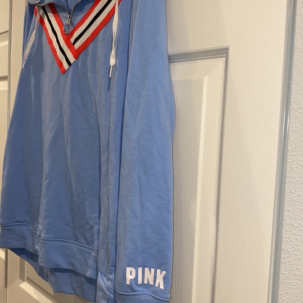 PINK Victoria’s Secret Quarter-Zip Hoodie - Picture 3 of 5